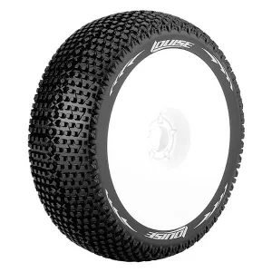Louise RC B-Turbo 1:8 Fr/Rr Soft Hex 17mm White