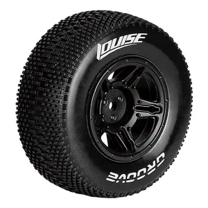 Louise RC SC-Groove 1:10 Rr Super Soft Slash Rr - Slash 4*4 Black
