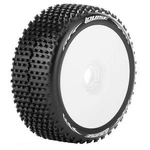 Louise RC B-Hornet 1:8 Fr/Rr Soft Hex 17mm White