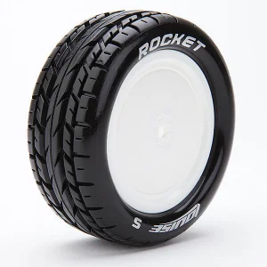 Louise RC E Rocket 1:10 4WD Front Buggy Tyres on 12mm Hex Wheels (2)