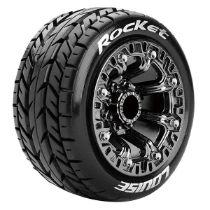 Louise RC ST-Rocket 1:16 Soft Spoke/Chrome Black Trx 1 16 E