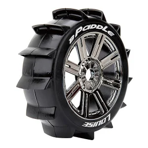 Louise RC B-Paddle 1:8 Fr/Rr Soft Hex 17mm Spoke/Chrome B