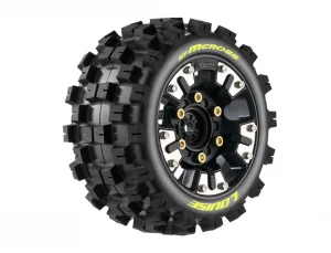 Louise RC ST-MCross Tyres Pre Glued on 2.8 Adjustable 12mm Wheels (2)
