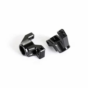 Louise RC Aluminium Rear Hubs (Black) (2)