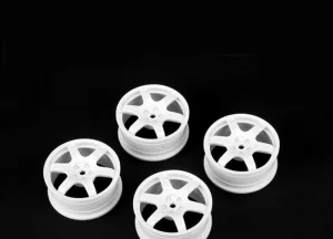 Louise RC 6 Spoke Wheel-White /24mm(Et-0mm)