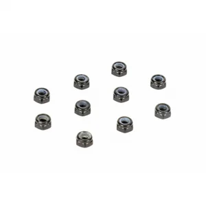 Louise RC M3 Thin Nylon Locking Hex Nut