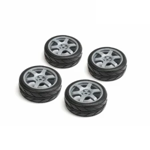 Louise RC 1:10 Road Tyres 6 Spoke Wheel-Gray/Et-0mm(4Pcs)