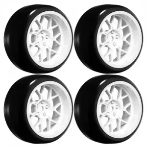 Louise RC 1:10 Drift 2 - 4 - 6 - 8mm Offset Set 15 /Gloss White