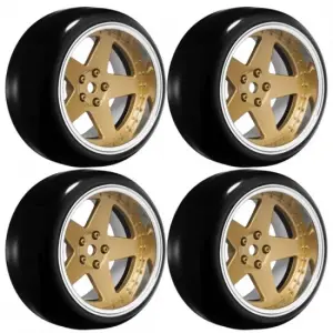 Louise RC/10 Drift 2 - 4 - 6 - 8mm Offset Set 6 S/Bronze