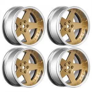 Louise RC/10 Drift 2 - 4 - 6 - 8mm Offset Wheels 5 S/Bronze