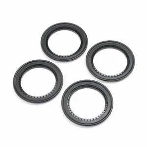 Snap-in Beadlock Rings - Black (4): LMT 2.0
