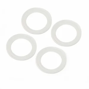 Snap-in Beadlock Rings - White (4): LMT 2.0