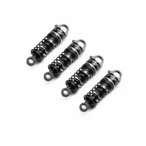 Aluminium Shock Set - On-Road - Assembled (4): GROM