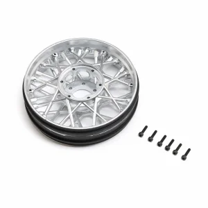 Front Wheel Set - Satin Chrome: Promoto-SM