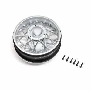 Rear Wheel Set - Satin Chrome: PM-SM