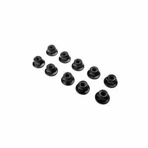 Flanged Nylock Nut - M5 STL (10)