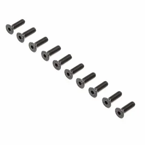 Flat Head Screws - M4 x 12mm STL (10)
