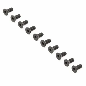 Flat Head Screws - M4 x 10mm STL (10)