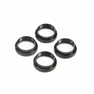 16mm Shock Nuts and O-rings (4): 8X - 8XE