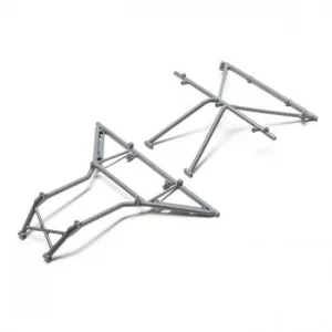 Roll Cage - Roof - Front - Gray: Rock Rey