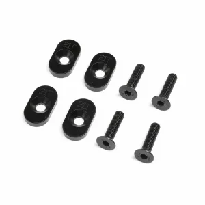 EngineMountInsert And Screws 21T - Black(4): DBXL 2.0