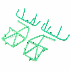 Side Cage and Lower Bar - Green: LMT