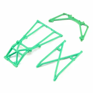 Rear Cage and Hoop Bars - Green: LMT