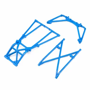 Rear Cage and Hoop Bars - Blue: LMT