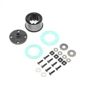 Diff Housing Set - Aluminium (1): DBXL-E