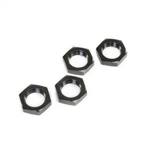 Wheel Nuts - Black (4): 5ive-T 2.0