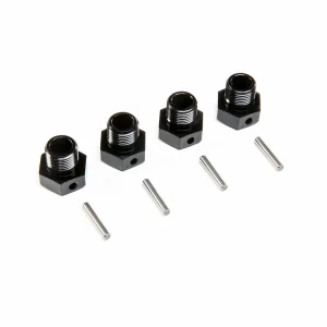 17mm Wheel Hex - Black (4): SBR 2.0