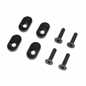 EngineMountInsert And Screws 19T - Black(4): DBXL 2.0