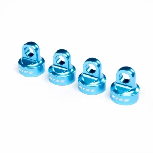 Shock Cap Set - Aluminium - King Blue: SBR 2.0