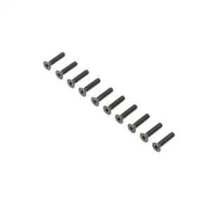 Flat Head Screws - Stl - BO - M4 x 18mm (10)