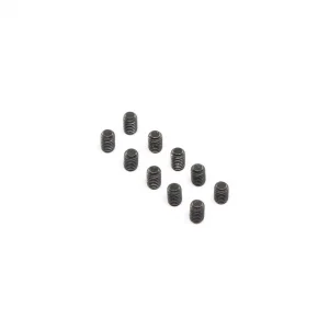 Set Screws - Stl - BO - Flat Point - M4 x 6mm (10)