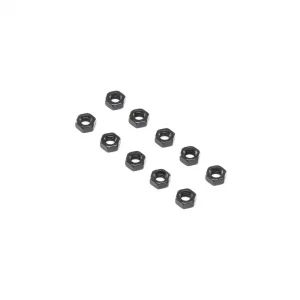 Flat Nut - Stl - M4 (10)
