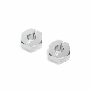 Clamping Rear Wheel Hexes - Aluminium: 22S
