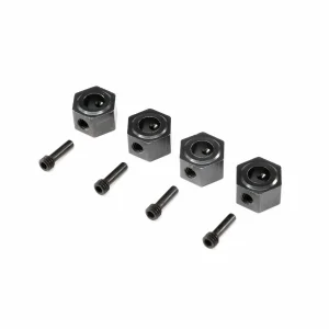 12mm Machined Wheel Hex (4): LMT