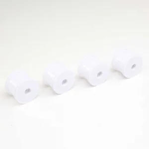 FR/RR Wheel - White (4): Mini-T 2.0