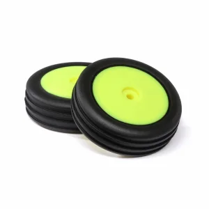 Wide Body Rib - Front - Mounted Tires - Yellow (2): Mini B
