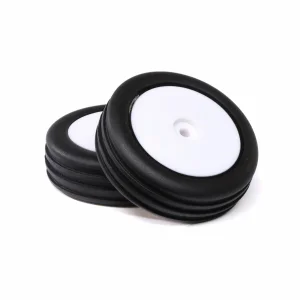 Wide Body Rib - Front - Mounted Tires - White (2): Mini B