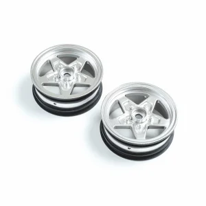 Front Wheel - Satin Chrome (2): 22S Drag