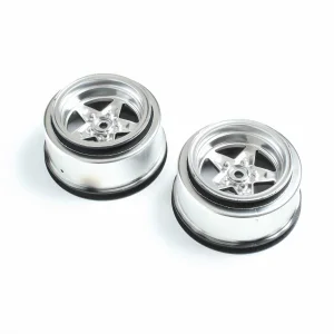 Rear Wheel - Satin Chrome (2): 22S Drag