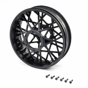 Rear Wheel Set - Black: Promoto-MX ** CLEARANCE **