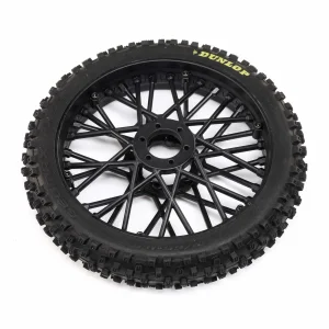 Dunlop MX53 Front Tire Mounted - Black: Promoto-MX
