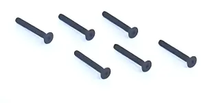 4.40x7/8 Flat Head Screws (6)
