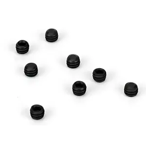 8-32x1:8 Flat Point Set Screws (8)