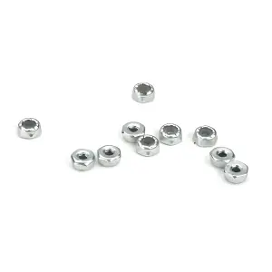 JRXS 4-40 Steel Locking 1/2 Nuts (10)