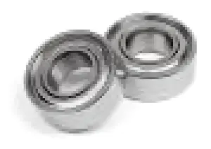 5mm X 10mm X 4mm Steel Shielded Ball Bearings (2)