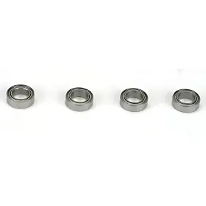 6 X 10 X 3mm Metal Shielded Ball Bearings (4)